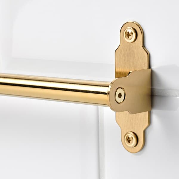Ikea HULTARP - Rail, polished/brass-colour, 80 cm