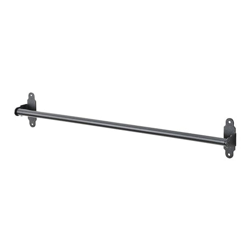HULTARP rail, black, 60 cm