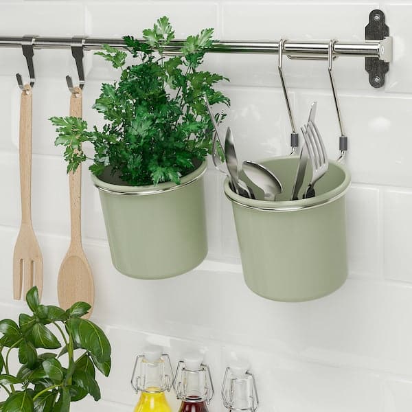 Ikea HULTARP - Rail, nickel-plated, 80 cm