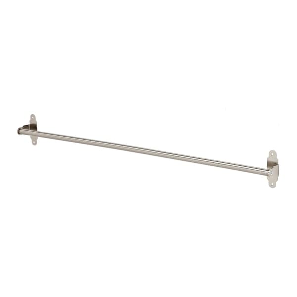 HULTARP - Rail, nickel-plated, 80 cm