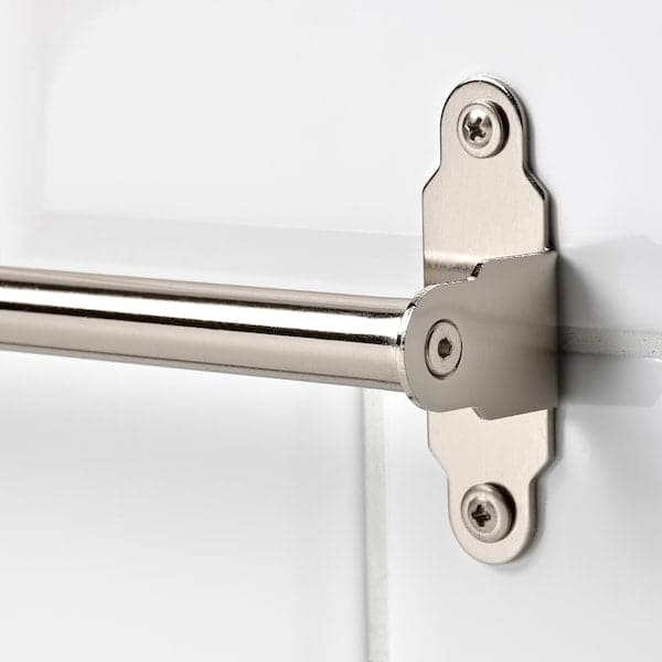 Ikea HULTARP - Rail, nickel-plated, 80 cm