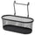 HULTARP - HULTARP Container, black/mesh, 31x16 cm