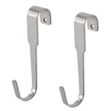 HULTARP hook, nickel-plated, 11 cm, 2 pack