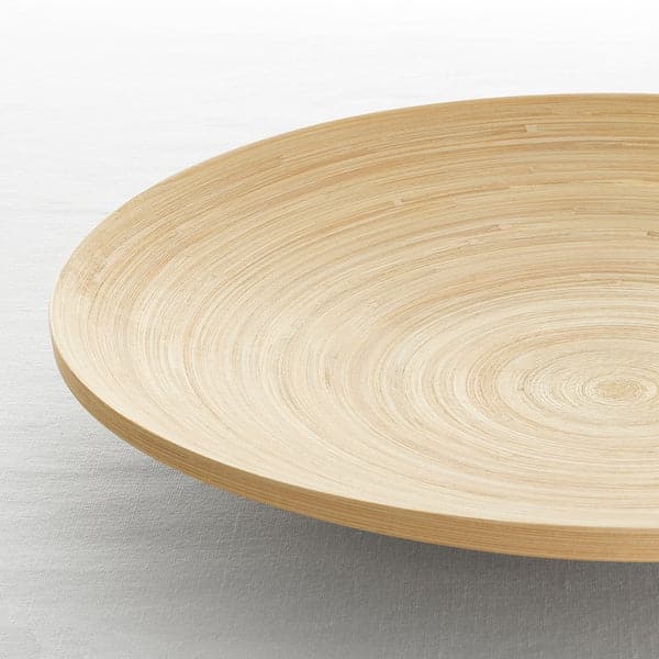 Ikea HULTET - Decoration dish, bamboo, 30 cm