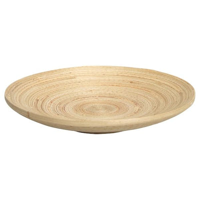 HULTET - Decoration dish, bamboo, 30 cm - best price from Maltashopper.com 40065160