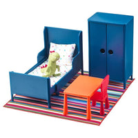 HUSET - Doll's furniture, bedroom - best price from Maltashopper.com 90292259