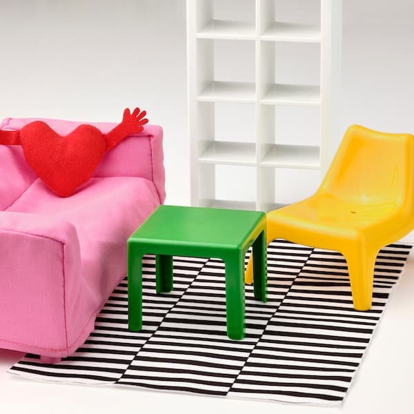 Ikea HUSET - Doll's furniture, living-room
