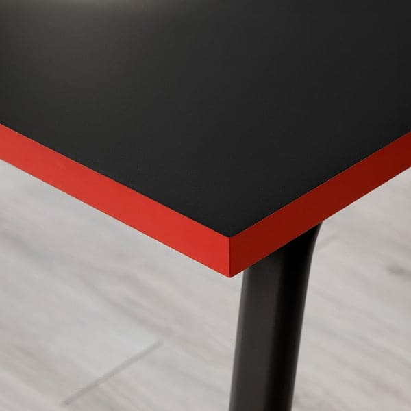 HUVUDSPELARE - Gaming desk, black, 140x80 cm - Premium  from Ikea - Just €128.99! Shop now at Maltashopper.com