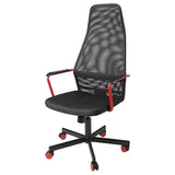 HUVUDSPELARE gaming chair, black, 60 cm