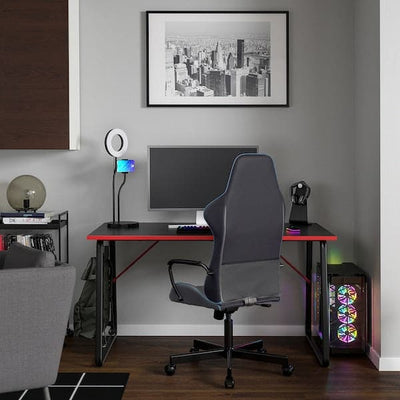 HUVUDSPELARE / UTESPELARE - Gaming desk and chair, black , - best price from Maltashopper.com 39490955