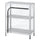 HYLLIS - HYLLIS Shelving unit with cover, transparent, 60x27x74 cm