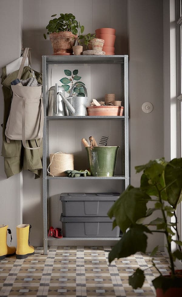 Ikea HYLLIS - Shelving unit, in/outdoor, 60x27x140 cm