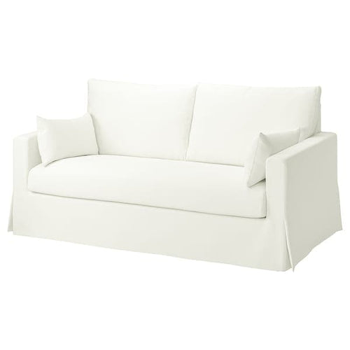 HYLTARP - 2-seater sofa, Hallarp white ,