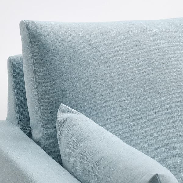 Ikea HYLTARP - 2-seater sofa, Kilanda pale blue ,