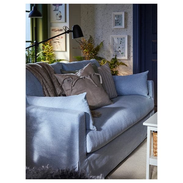 Ikea HYLTARP - 2-seater sofa, Kilanda pale blue ,