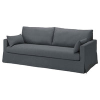 HYLTARP 3-seat sofa, Gransel grey, 232 cm