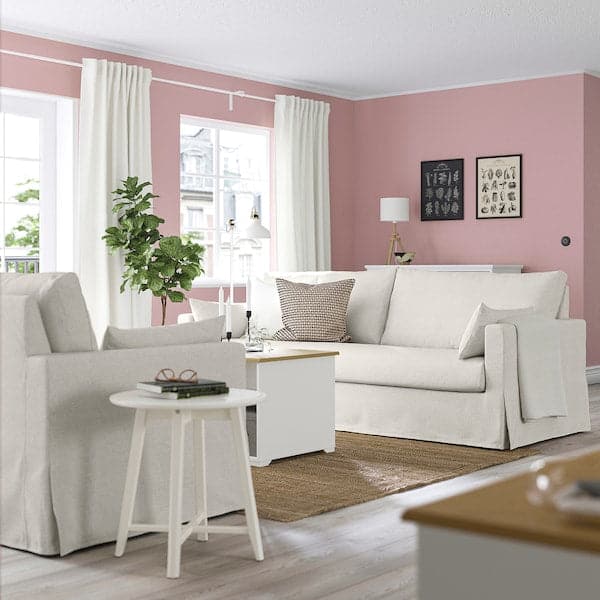 Ikea HYLTARP - 3-seater sofa, Gransel natural ,