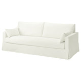 HYLTARP 3-seat sofa, Hallarp white, 232 cm