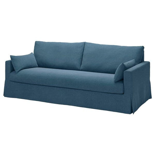 HYLTARP - 3-seater sofa, Tallmyra blue ,