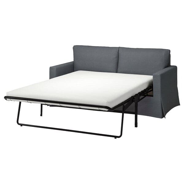 Ikea HYLTARP - 2-seater sofa bed, Gransel grey ,