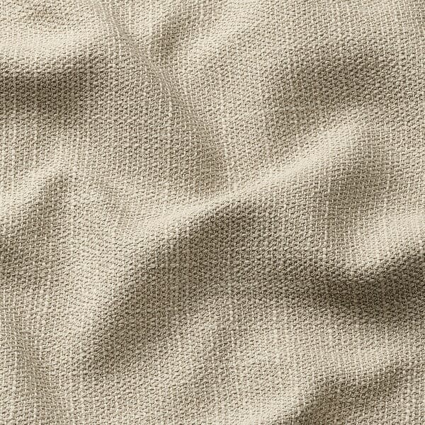 Ikea HYLTARP - Sofa cover 3 p/chaise-longue dx, Hemmesta light beige ,