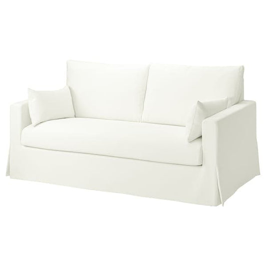 Ikea HYLTARP - 2-seater sofa cover, Hallarp white ,