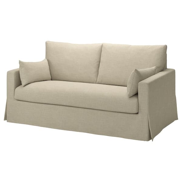 Ikea HYLTARP - 2-seater sofa cover, Hemmesta light beige ,