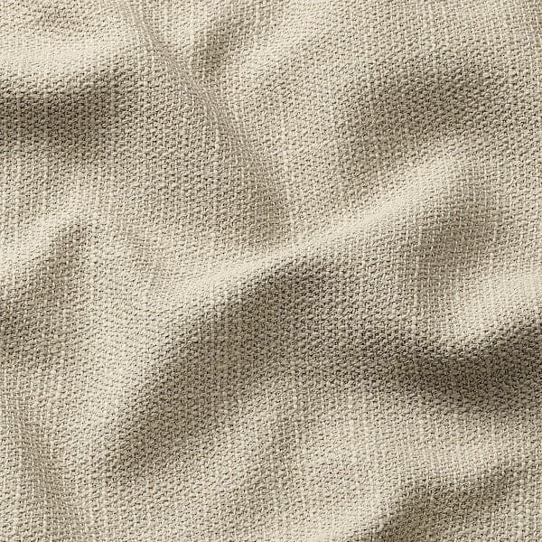 HYLTARP - 2-seater sofa cover, Hemmesta light beige , - best price from Maltashopper.com 20551005