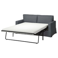 HYLTARP - Cover for 2-seater sofa bed, Gransel grey , - best price from Maltashopper.com 70549920