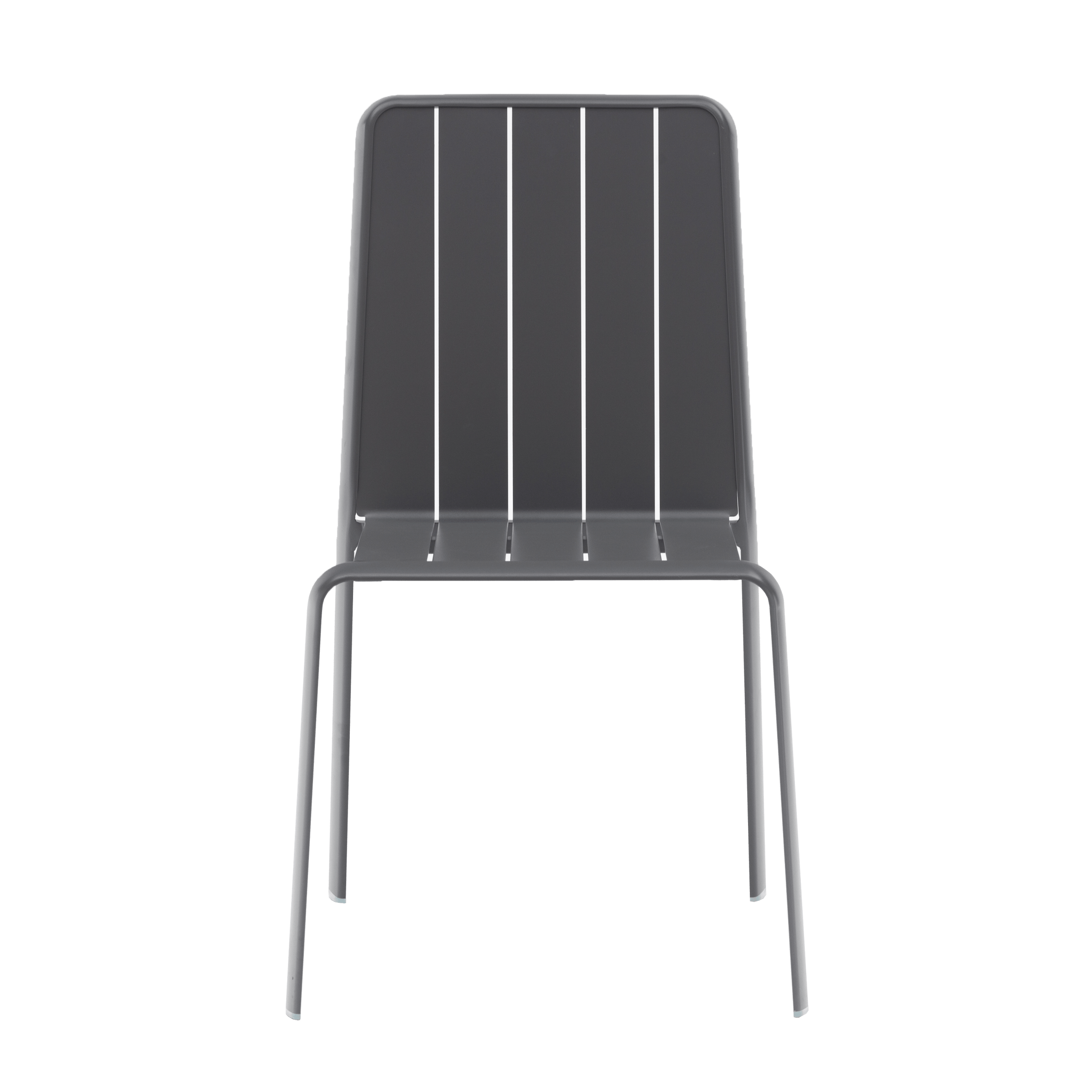 Bricocenter IDAHO ALUMINIUM ANTHRACITE CHAIR 58X52X87CM
