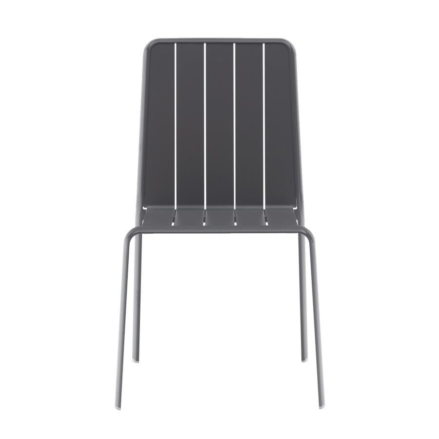 Bricocenter IDAHO ALUMINIUM ANTHRACITE CHAIR 58X52X87CM