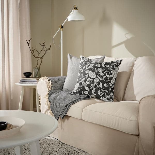Ikea IDALINNEA - Cushion cover, anthracite, 50x50 cm