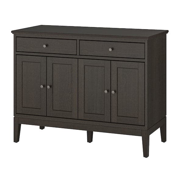 Ikea IDANÄS - Sideboard, dark brown stained, 124x50x95 cm