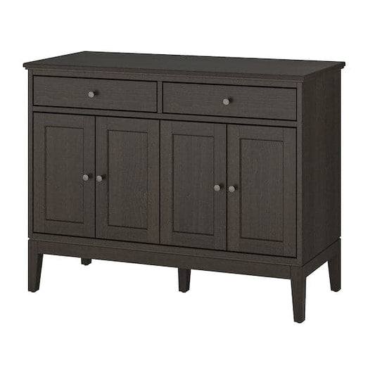 Ikea IDANÄS - Sideboard, dark brown stained, 124x50x95 cm