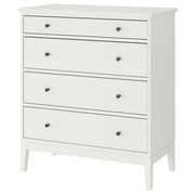 Ikea IDANÄS - Chest of 4 drawers, white, 104x118 cm