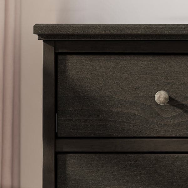 Ikea IDANÄS - Chest of 6 drawers, dark brown stained, 162x95 cm
