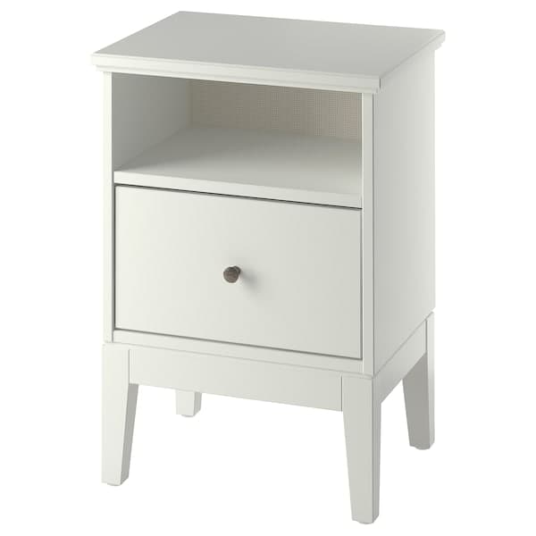 IDANÄS - Bedside table, white, 47x40 cm - best price from Maltashopper.com 90458810