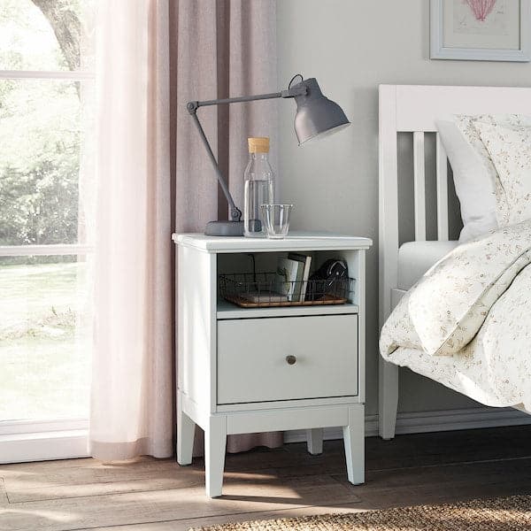Ikea IDANÄS - Bedside table, white, 47x40 cm