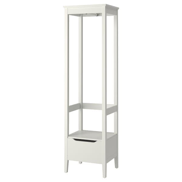 IDANÄS - Open wardrobe, white, 59x211 cm - best price from Maltashopper.com 20458842