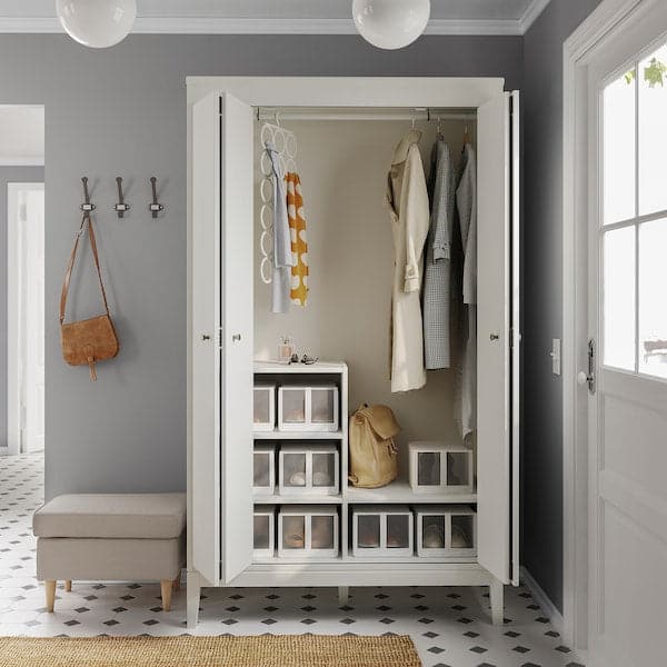 Ikea IDANÄS - Wardrobe, white, 121x211 cm