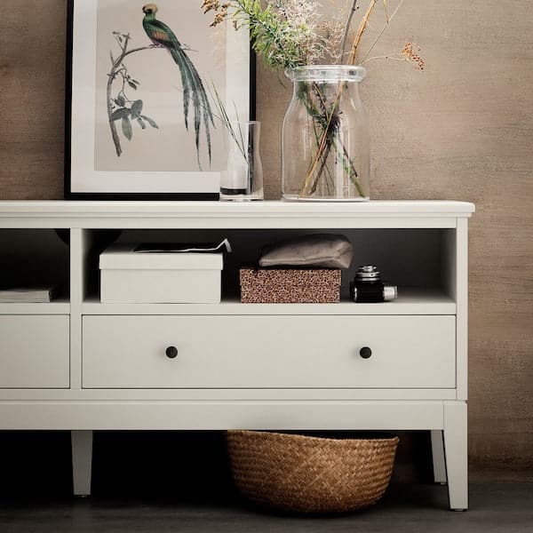 IDANÄS - TV bench, white, 162x40x63 cm - best price from Maltashopper.com 90487860
