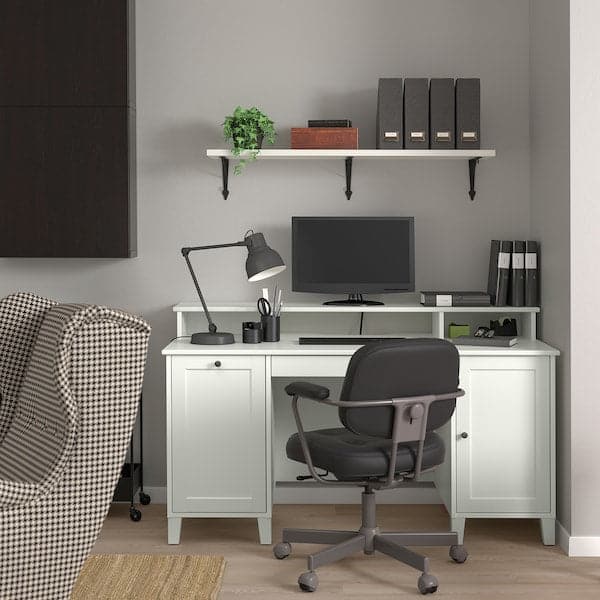 Ikea IDANÄS - Desk with add-on unit, white