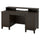 IDANÄS - Desk with add-on unit, brown