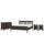 IDANÄS - 4-piece bedroom set, dark brown,180x200 cm