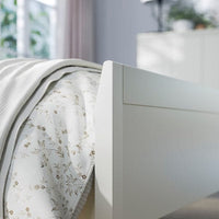 IDANÄS Bed frame - white/Leirsund 160x200 cm , 160x200 cm - best price from Maltashopper.com 79392203
