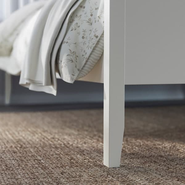 Ikea IDANÄS Bed frame - white/Leirsund - 180x200 cm