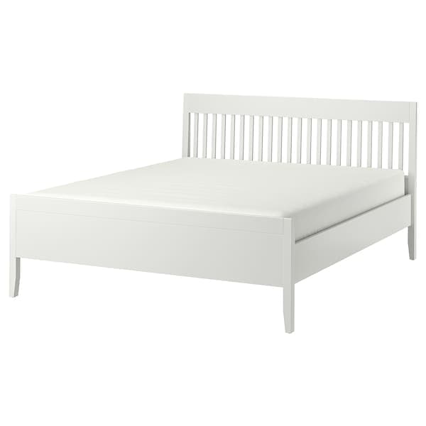 Ikea IDANÄS Bed frame, white/Lindbåden, 180x200 cm