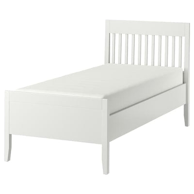 IDANÄS Bed frame, white/Lindbåden, 90x200 cm - best price from Maltashopper.com 99494936