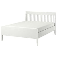 IDANÄS Bed frame - white/Luröy 160x200 cm , 160x200 cm - best price from Maltashopper.com 59392204