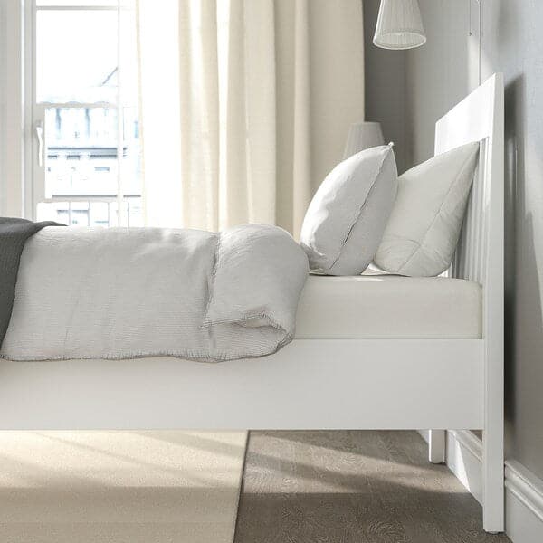 IDANÄS Bed structure - white 90x200 cm - best price from Maltashopper.com 20459653
